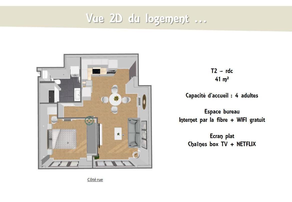 L'Olivier - Appartement Moderne Et Chaleureux - Tram Et Parc Grenoble Eksteriør bilde