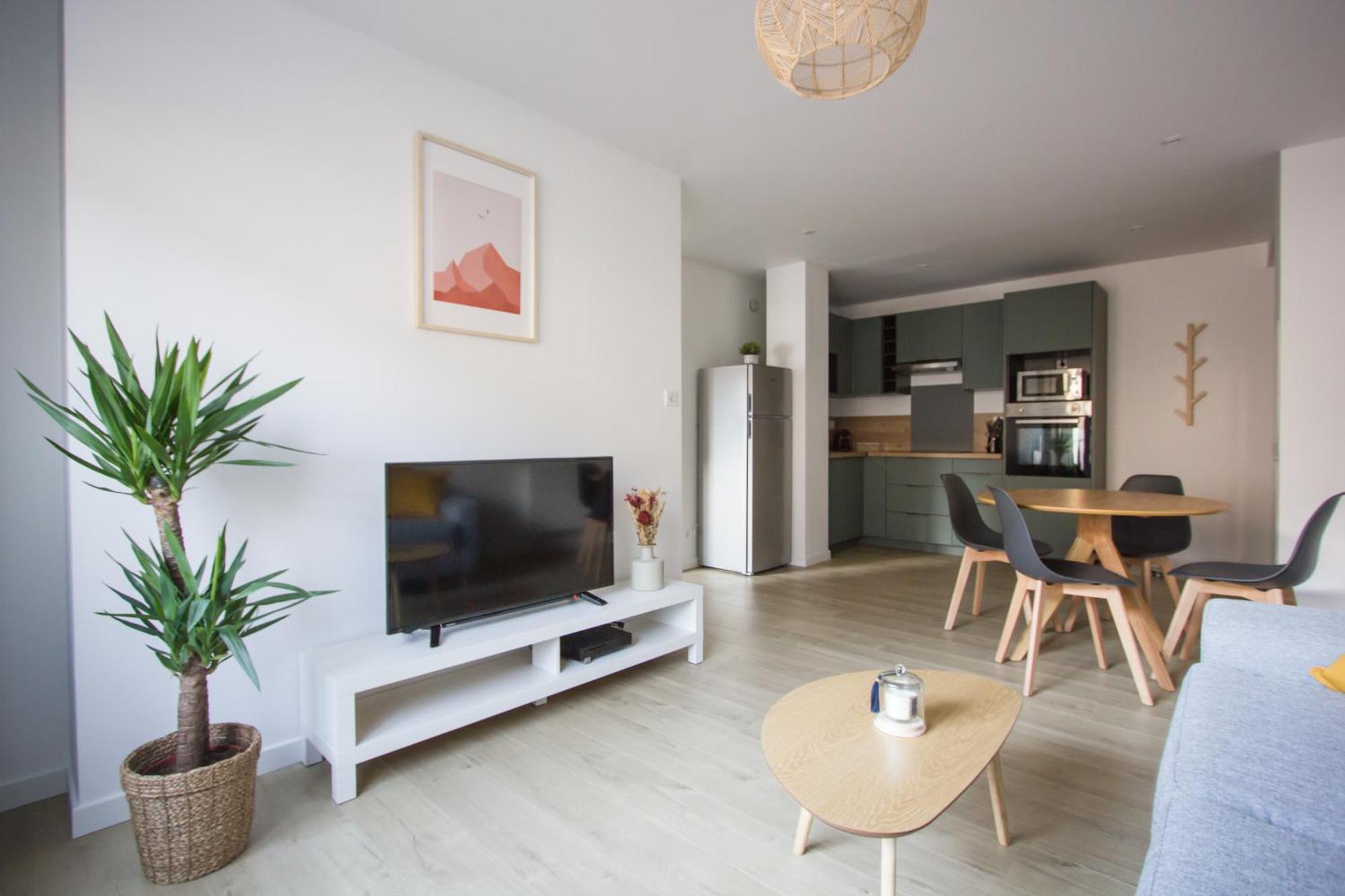 L'Olivier - Appartement Moderne Et Chaleureux - Tram Et Parc Grenoble Eksteriør bilde